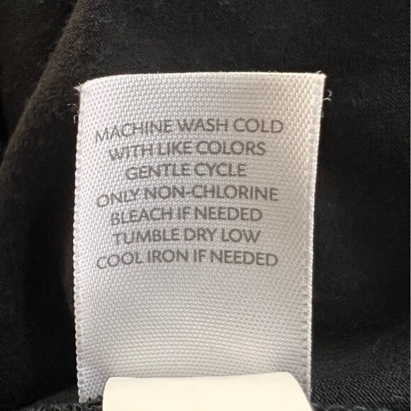 J.Jill Wearever Collection Stretch Midi Dress Jersey Knit Black Size S - Picture 8 of 12